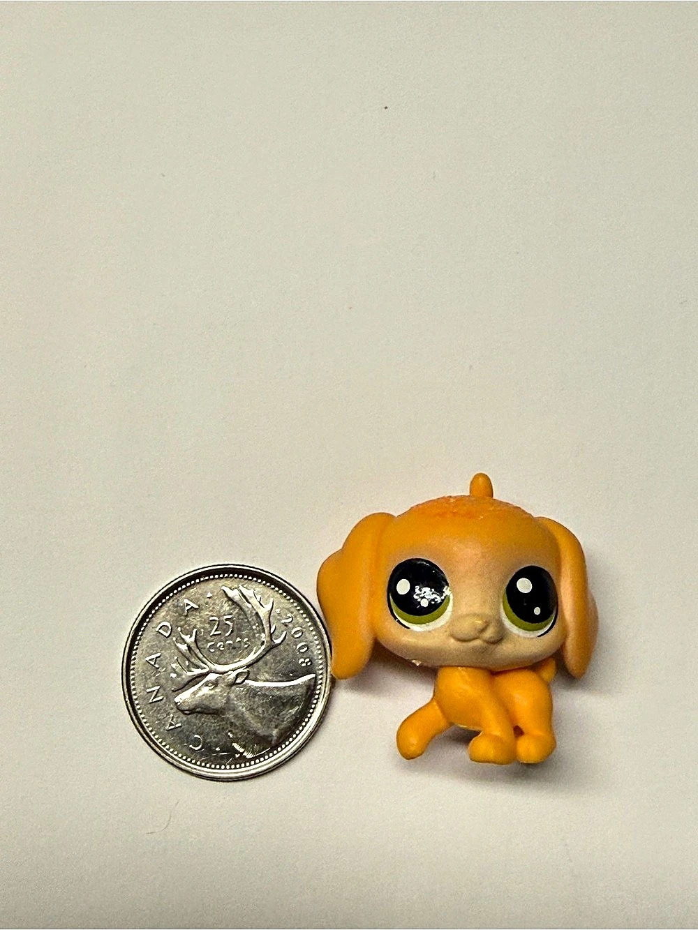 Hasbro Littlest Pet Shop #14 Gleamer Tawnyton Orange Figure